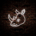 Rhino Neon Sign - Reels Custom