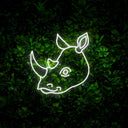Rhino Neon Sign - Reels Custom