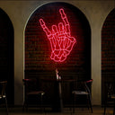 Rock and Roll Music Led Neon Sign - Reels Custom
