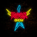 Rock Show Neon Sign - Reels Custom