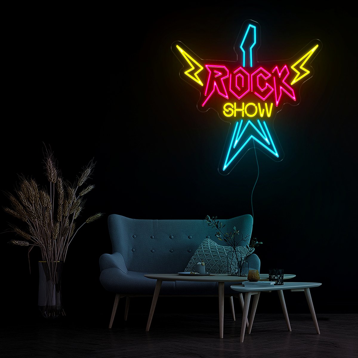 Rock Show Neon Sign - Reels Custom