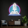 Rocket Artwork Led Neon Sign - Reels Custom