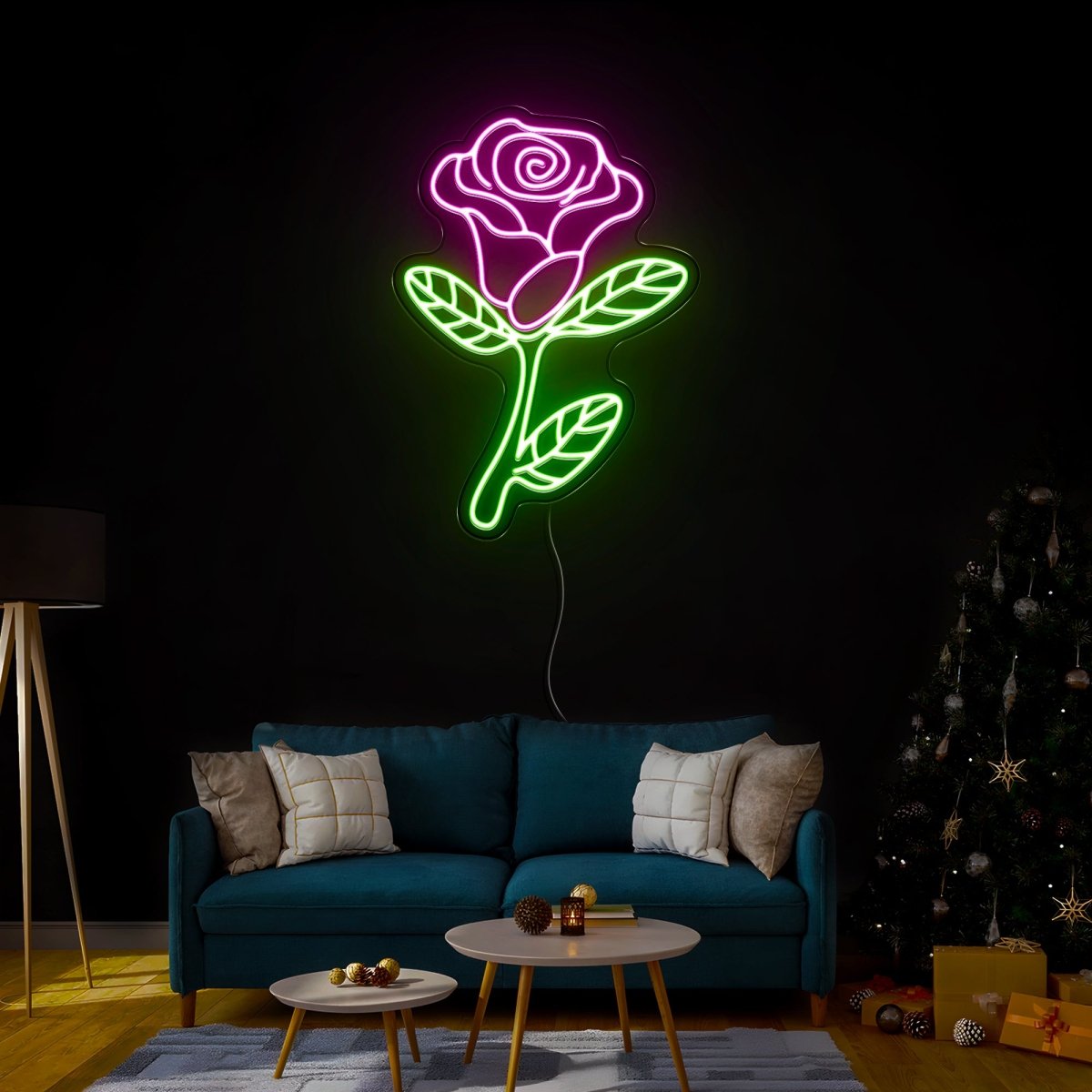 Rose Led Neon Sign - Reels Custom