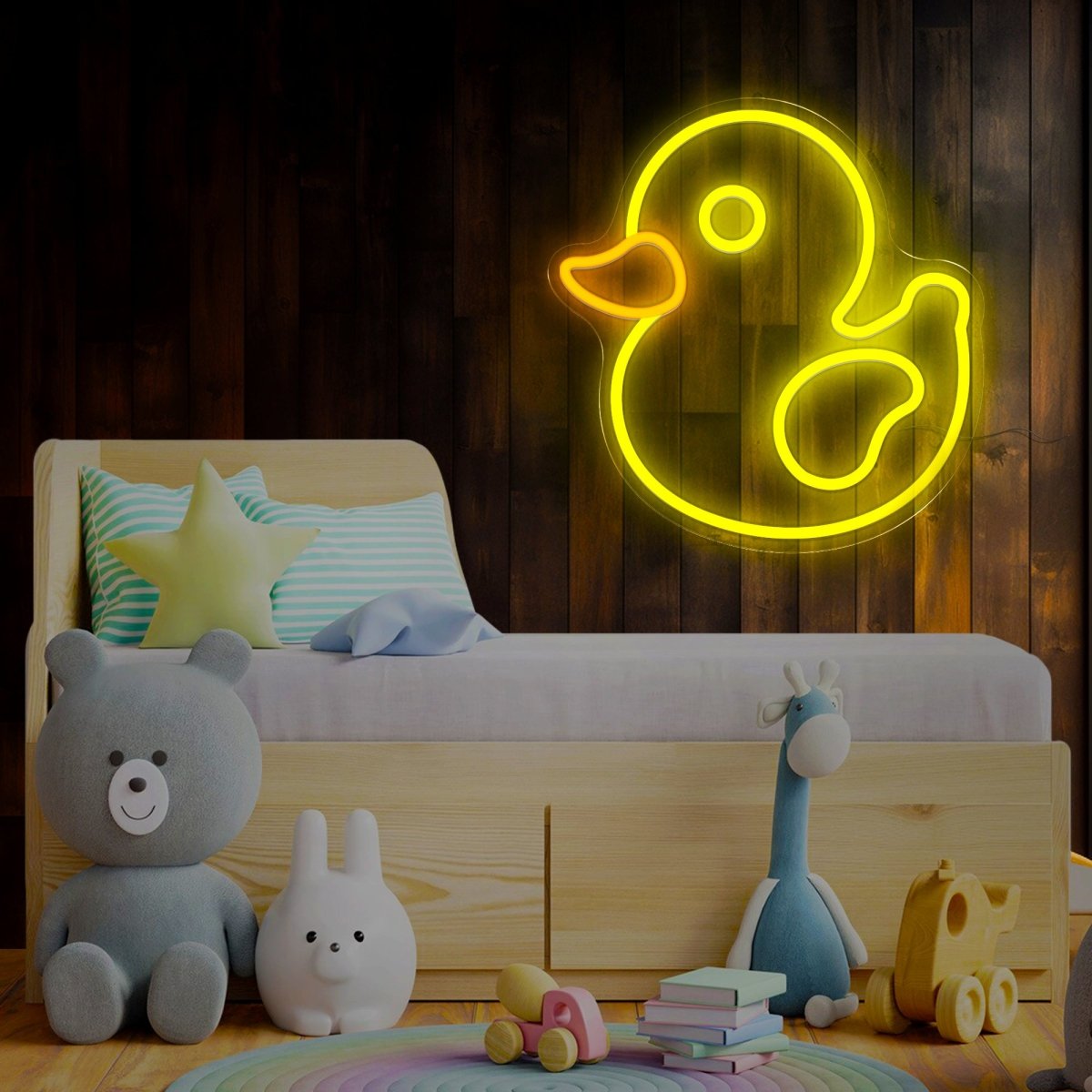 Rubber Ducky Neon Sign - Reels Custom