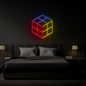 Rubik's Cube Neon Sign - Reels Custom