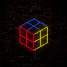 Rubik's Cube Neon Sign - Reels Custom