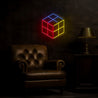 Rubik's Cube Neon Sign - Reels Custom