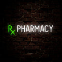 RX Pharmacy Neon Sign - Reels Custom