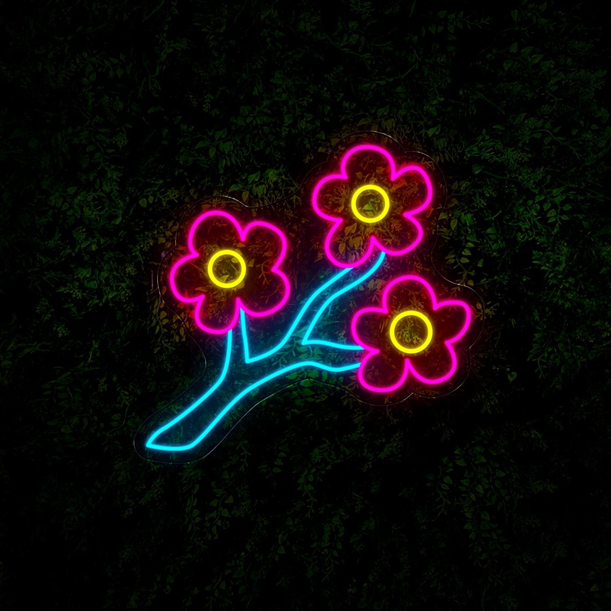 Sakura Branch Neon Sign - Reels Custom