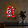 Santa Best Happy Christmas Artwork Neon Sign - Reels Custom