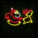 Santa Claus is Coming Soon Christmas Neon Sign - Reels Custom