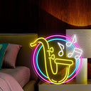 Saxophone Led Neon Sign - Reels Custom