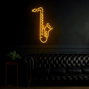 Saxophone Led Neon Sign - Reels Custom