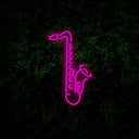 Saxophone Led Neon Sign - Reels Custom