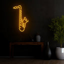 Saxophone Led Neon Sign - Reels Custom
