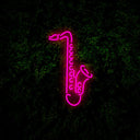 Saxophone Led Neon Sign - Reels Custom