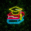 School Textbooks Neon Sign - Reels Custom