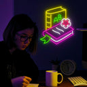 School Textbooks Neon Sign - Reels Custom
