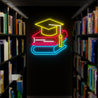 School Textbooks Neon Sign - Reels Custom