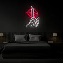 Secret Lips-Finger Nail On Lip Neon Sign - Reels Custom