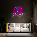 Selfie Neon Sign - Reels Custom