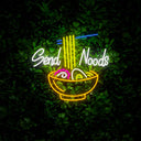 Send Noods Neon Sign - Reels Custom