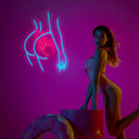 Sexy Body Legs Neon Sign - Reels Custom