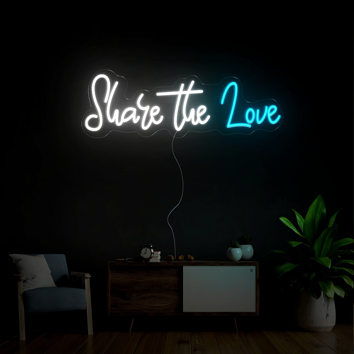 Share The Love Life Neon Sign - Reels Custom