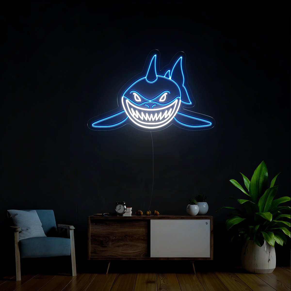 Shark Neon Sign - Reels Custom
