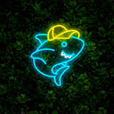 Sharky Neon Sign - Reels Custom