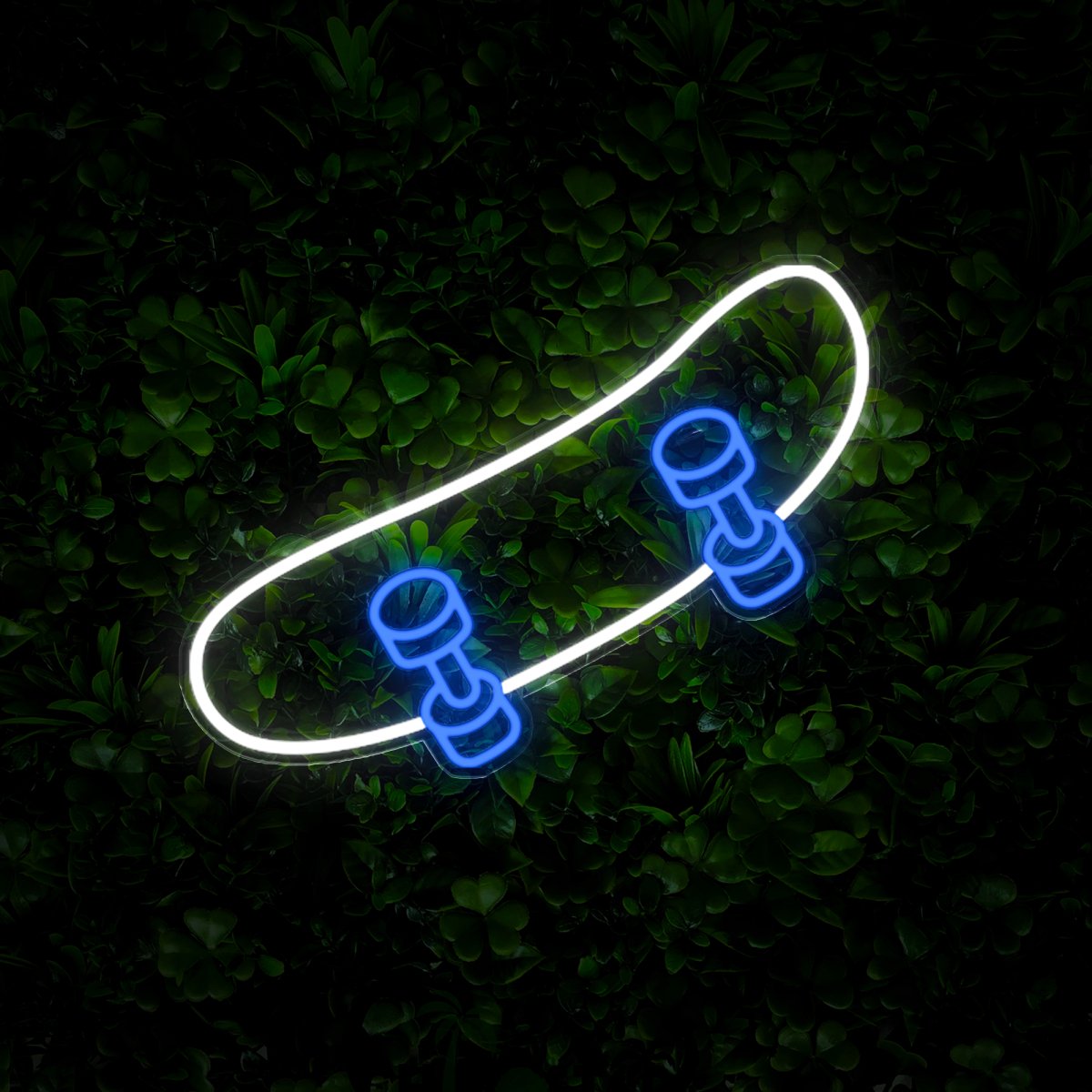 Skateboard Floating Neon Sign - Reels Custom