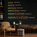 Skull and Pizza Artwork Led Neon Sign - Reels Custom