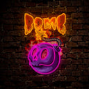 Skull Bomb Artwork Neon Sign - Reels Custom