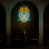 Skull Face Neon Sign - Reels Custom