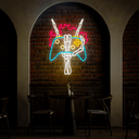 Skull Hand Gamers Neon Sign - Reels Custom