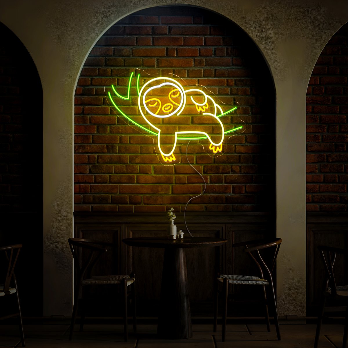 Sloth Animal Neon Sign - Reels Custom