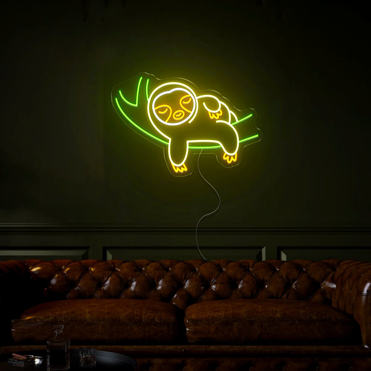 Sloth Animal Neon Sign - Reels Custom