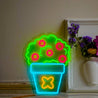 Small Plant Pot Led Neon Sign - Reels Custom