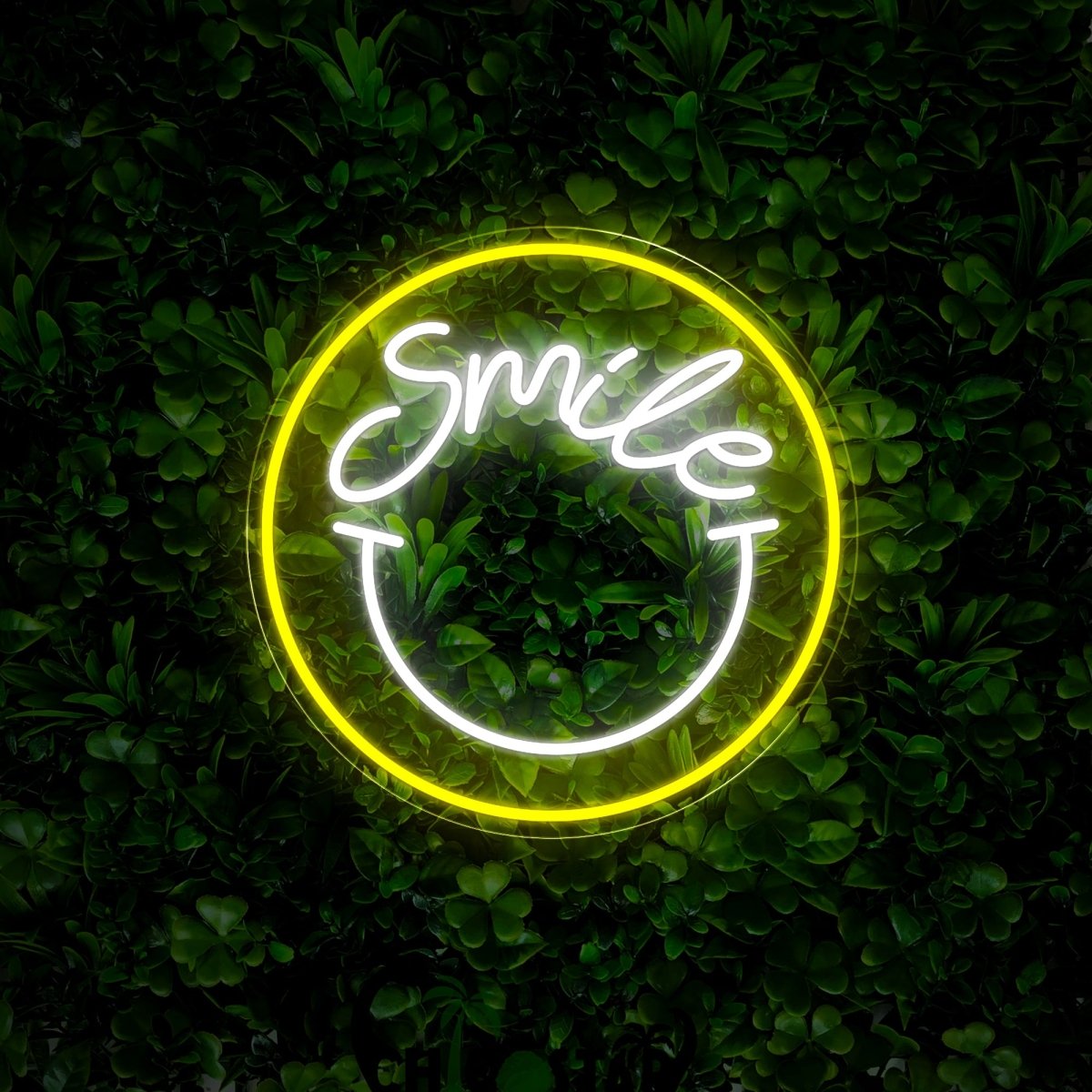 Smile Smiley Neon Sign - Reels Custom