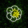 Smiley Flower Neon Sign - Reels Custom