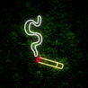 Smoke Out Of Cigarette Neon Sign - Reels Custom