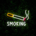 Smoking Neon Sign - Reels Custom