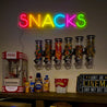 Snacks Neon Sign - Reels Custom