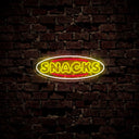Snacks Neon Sign - Reels Custom