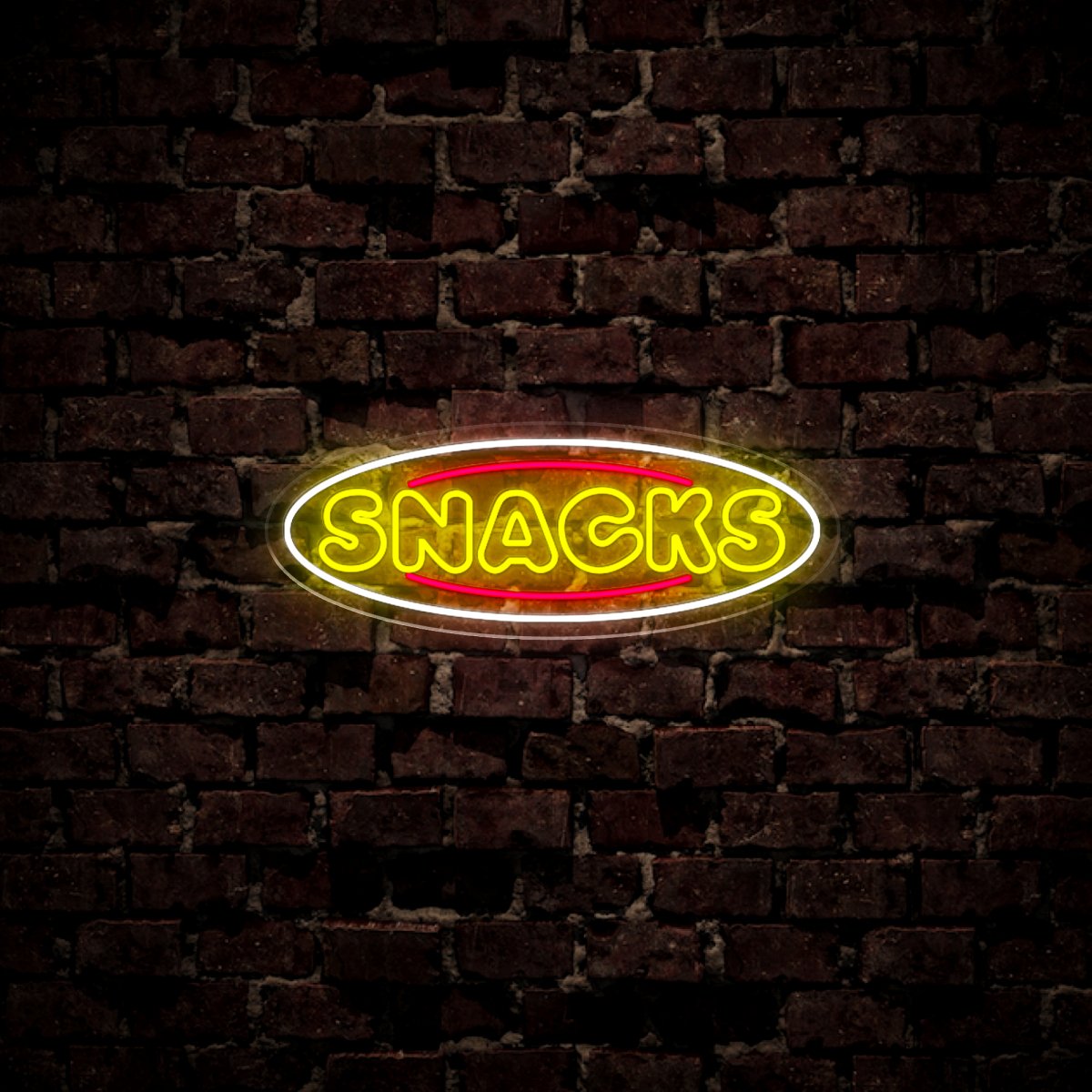 Snacks Neon Sign - Reels Custom