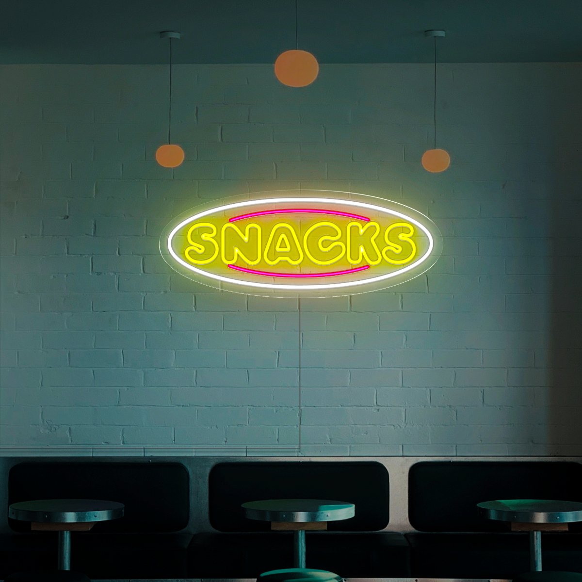 Snacks Neon Sign - Reels Custom