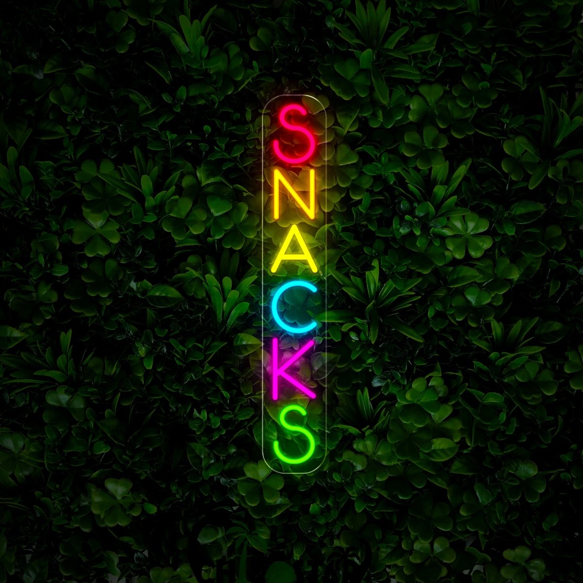 Snacks Neon Sign - Reels Custom