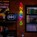Snacks Neon Sign - Reels Custom