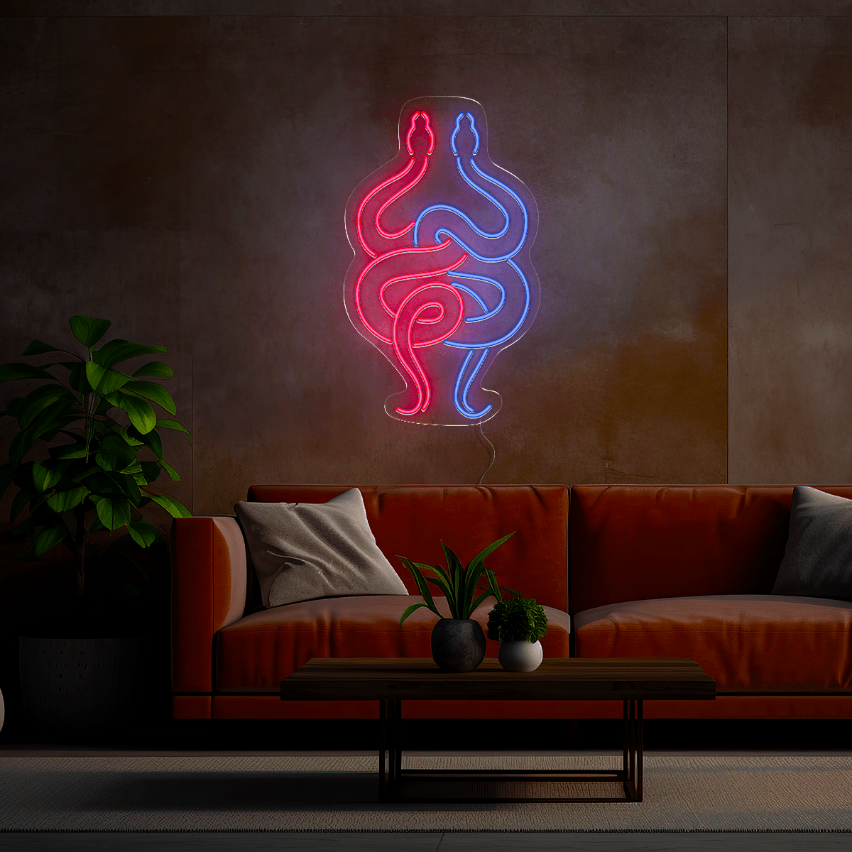 Snake Neon Sign - Reels Custom