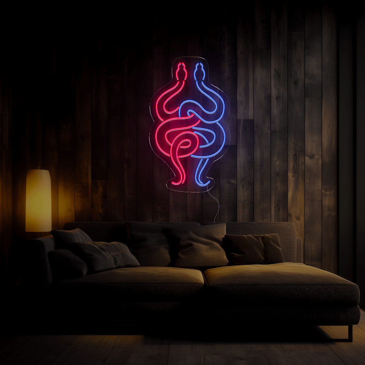 Snake Neon Sign - Reels Custom
